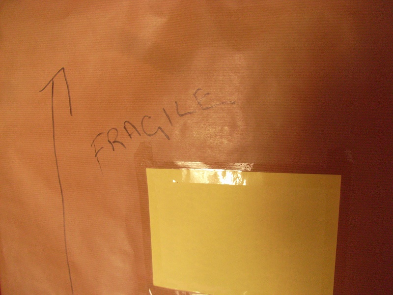 Please keep upright!